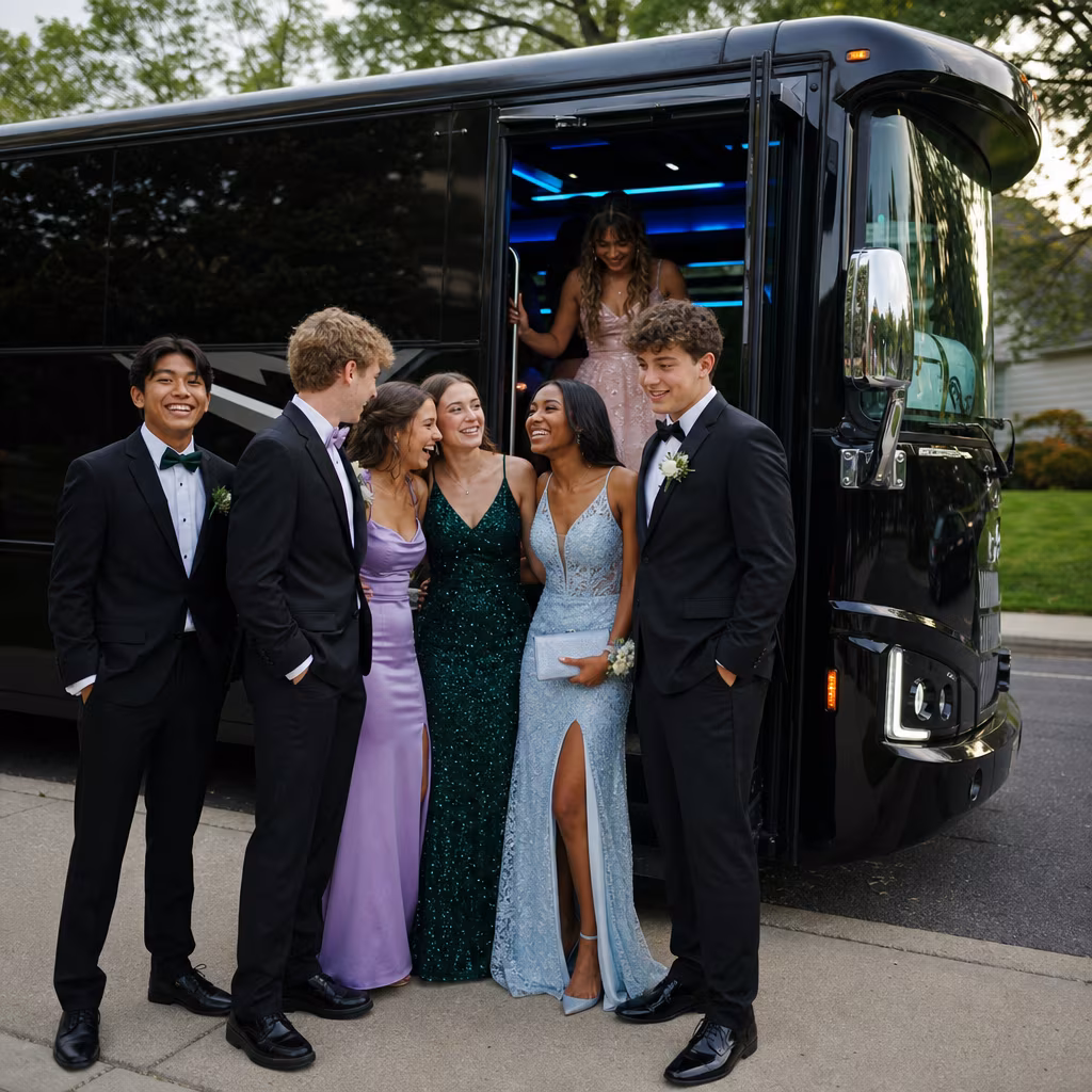 Fort Myers Prom Party Bus Rental